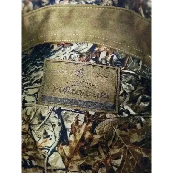 Legendary White Tails Mens Brown Tan Long Sleeve Shirt Sz XL Deer Buck Gear - Picture 9 of 9